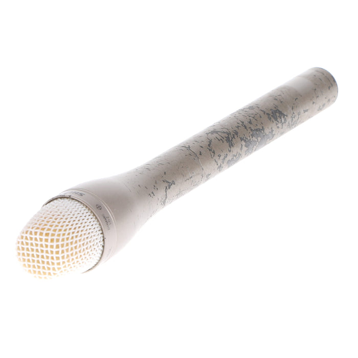 【中古品】SHURE SM63L ダイナミック型インタビューマイクロホン(ロング/シャンパンゴールド)