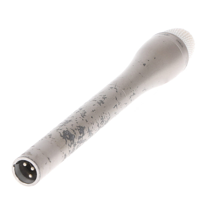 【中古品】SHURE SM63L ダイナミック型インタビューマイクロホン(ロング/シャンパンゴールド)