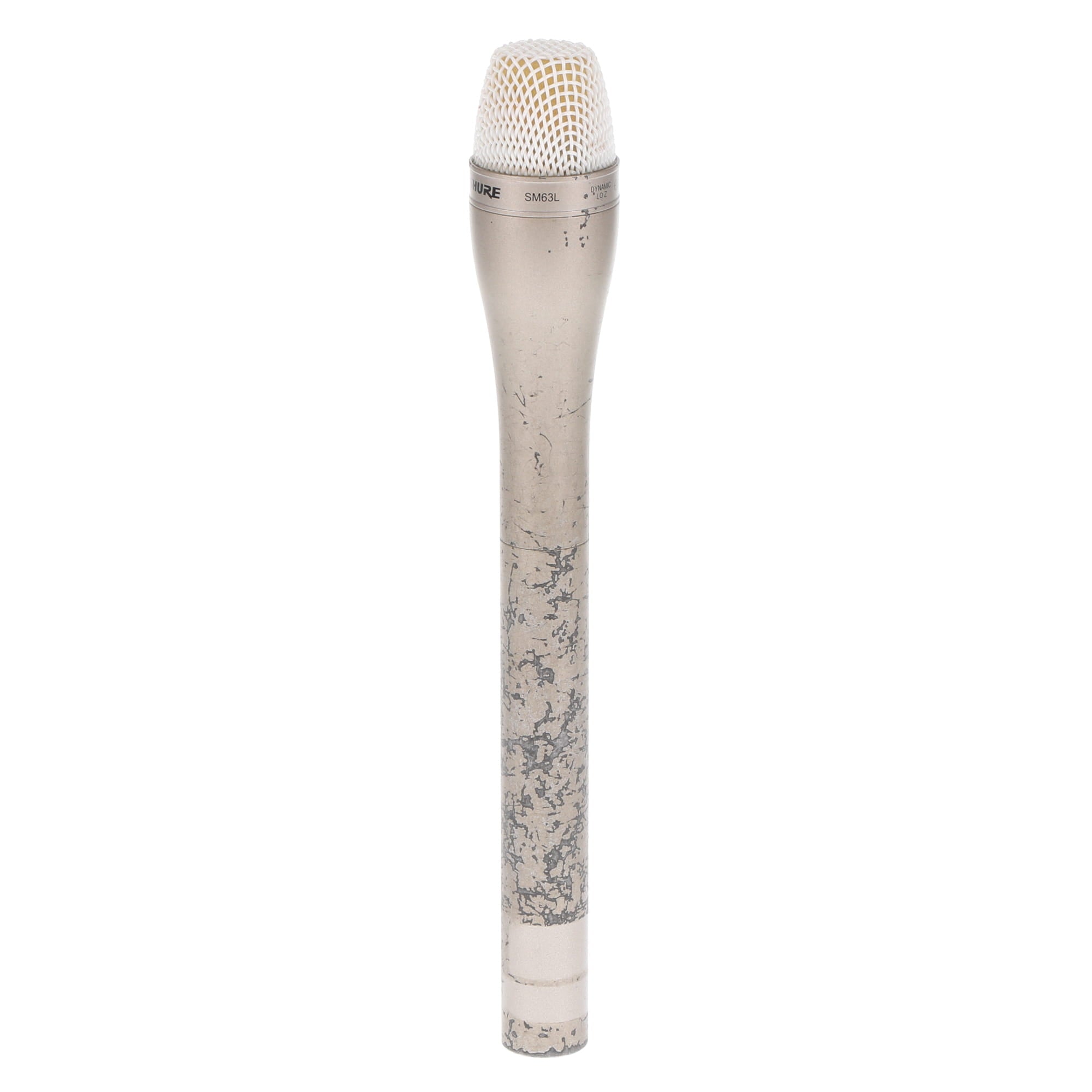 新発売 中古品】SHURE SM63L ダイナミック型インタビューマイクロホン 配信機器・PA機器・レコーディング機器