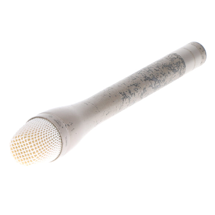 【中古品】SHURE SM63L ダイナミック型インタビューマイクロホン(ロング/シャンパンゴールド)