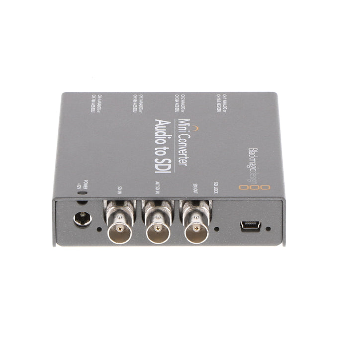 【中古品】BlackmagicDesign CONVMCAUDS2 Mini Converter Audio to SDI 2
