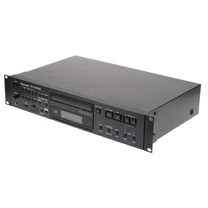 中古品】TASCAM CD-200SB SD/USBメモリー対応業務用CDプレーヤー