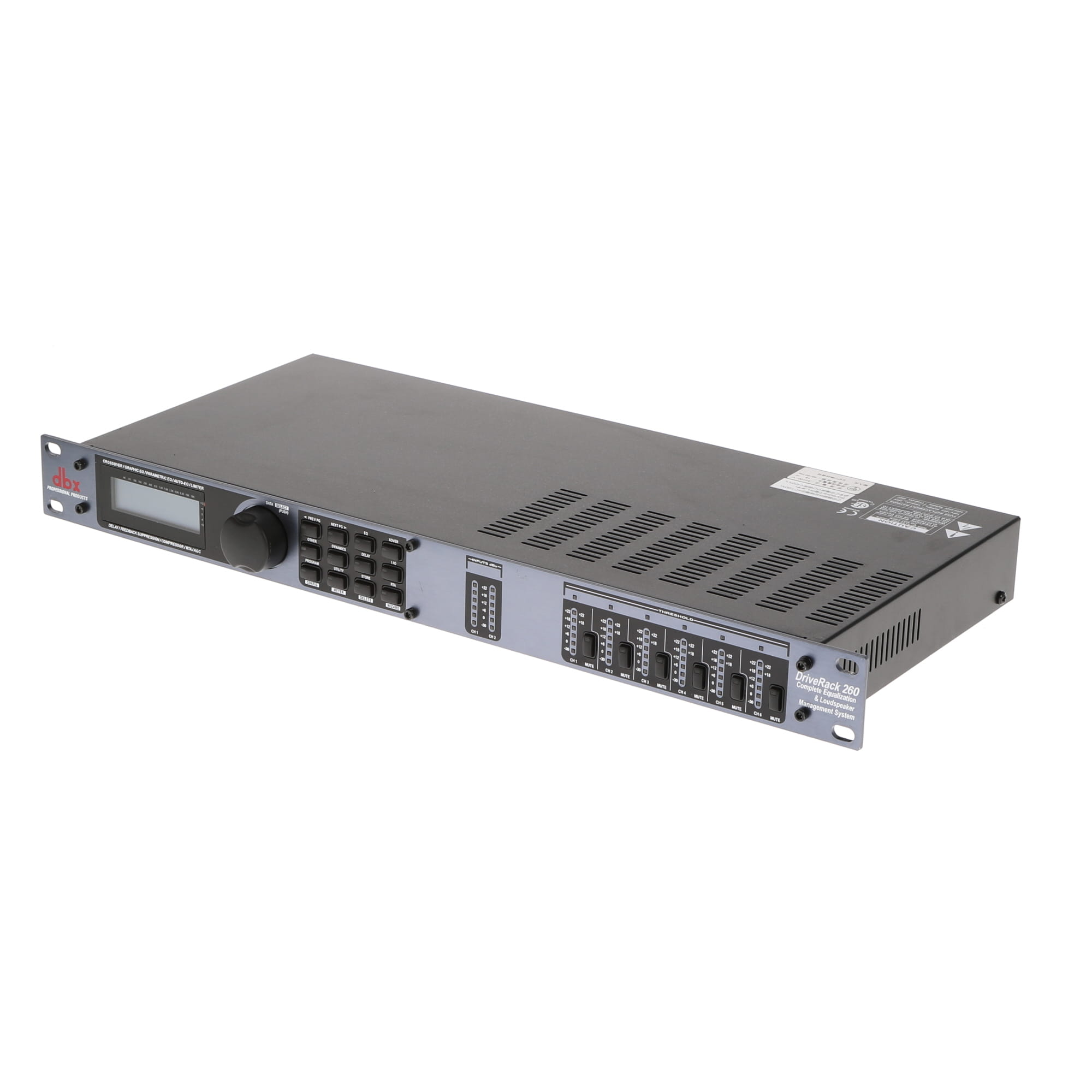 DBX DRIVERACK260 スピーカープロセッサー中古品 DBX DRIVERACK260 スピーカープロセッサー中古品 中古品】dbx