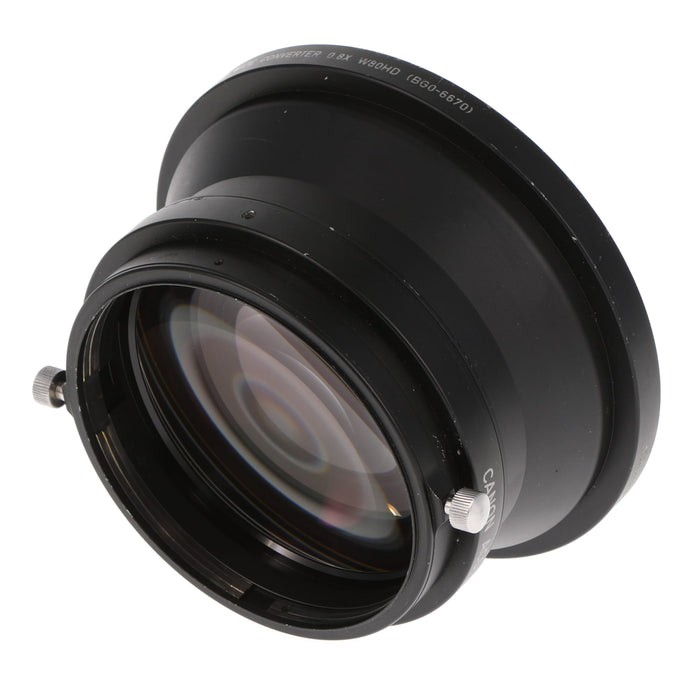 【中古品】Canon W80HD + BG2-3259 ワイドコンバーター(アダプターリング付属)