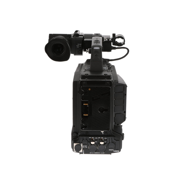 【中古品】Panasonic AJ-PX380G + AJ-CVF25GJ メモリーカード・カメラレコーダー(ビューファインダー付属)
