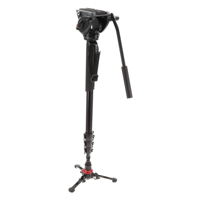 【中古品】Manfrotto MVMXPRO500 XPRO フルード ビデオ一脚 フルード雲台付