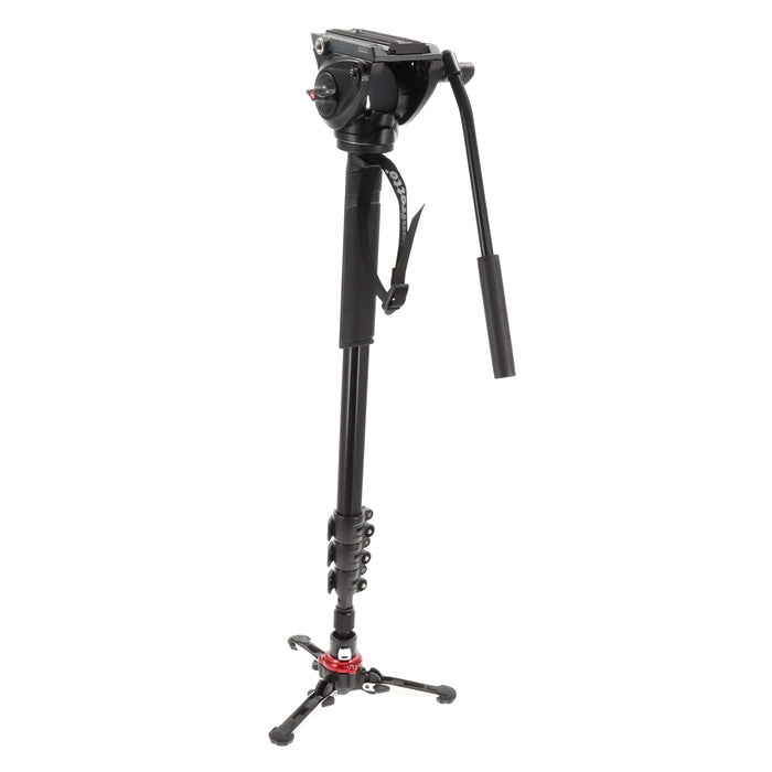 【中古品】Manfrotto MVMXPRO500 XPRO フルード ビデオ一脚 フルード雲台付
