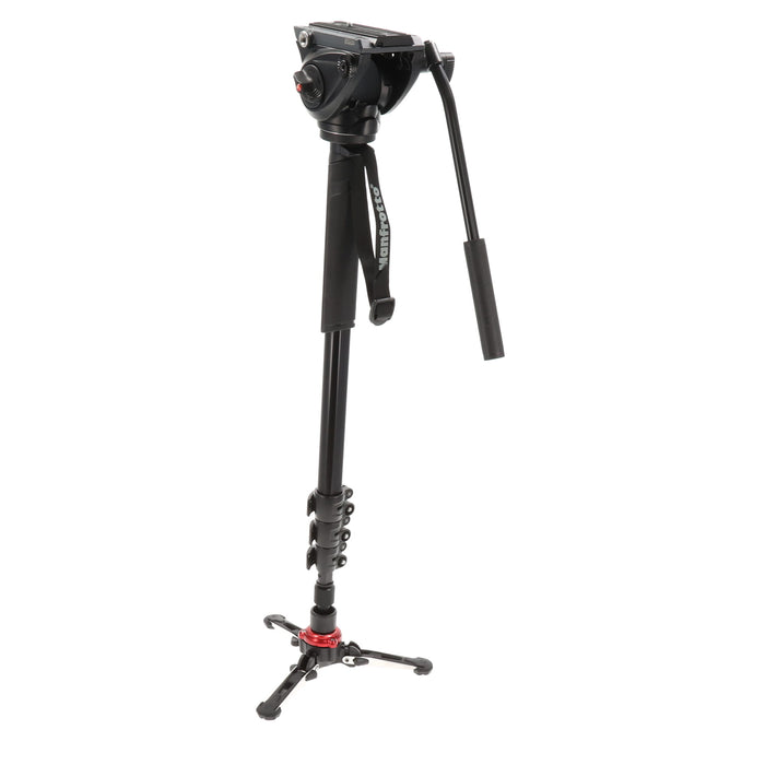 【中古品】Manfrotto MVMXPRO500 XPRO フルード ビデオ一脚 フルード雲台付