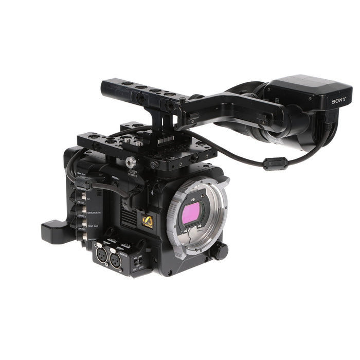 【中古品】SONY PMW-F55 ＋ DVF-EL100 CineAlta 4Kカメラ(ビューファインダー付属)