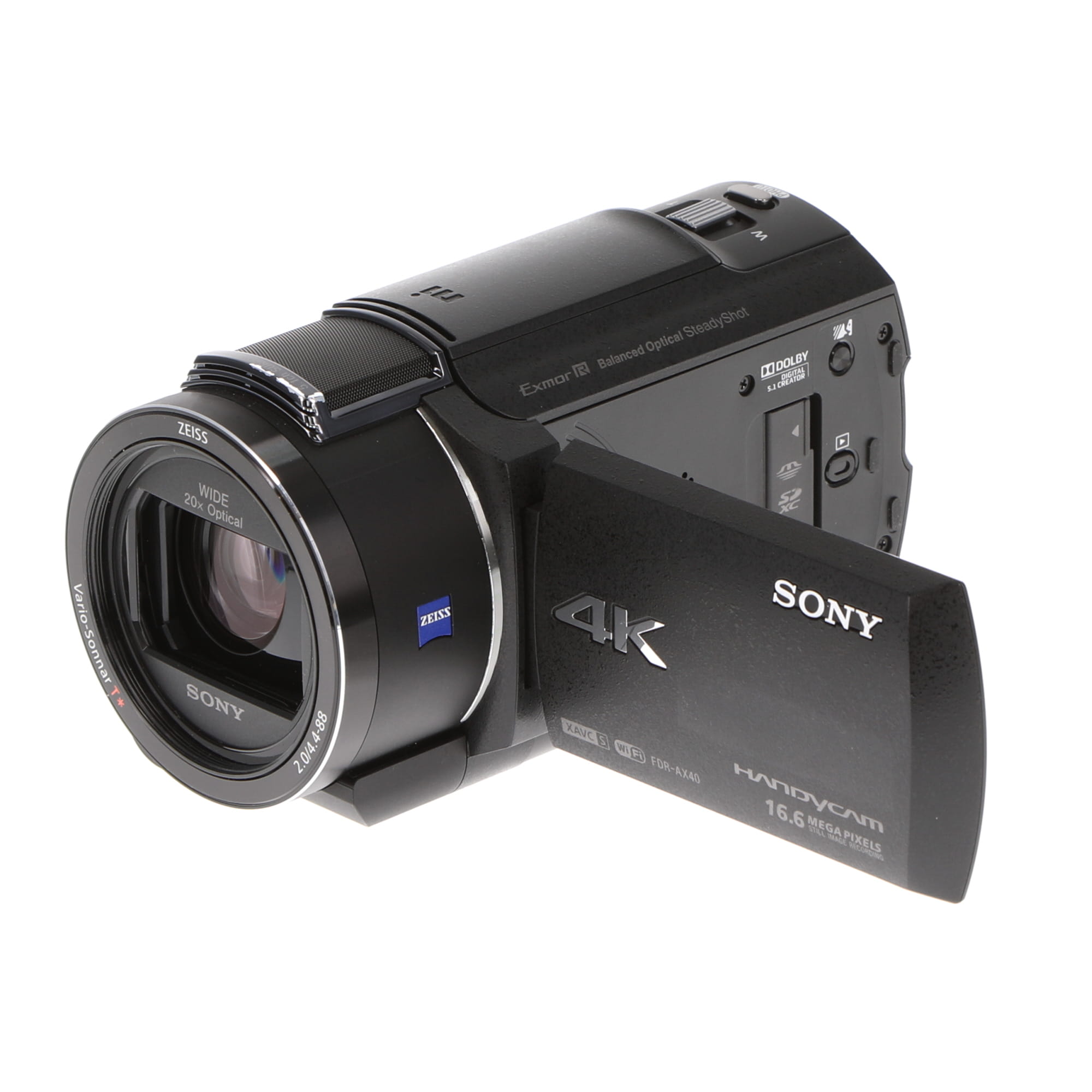 中古品】SONY FDR-AX40 デジタル4Kビデオカメラレコーダー
