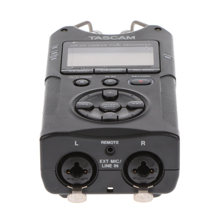 【中古品】TASCAM DR-40 24bit/96kHz対応リニアPCMレコーダー
