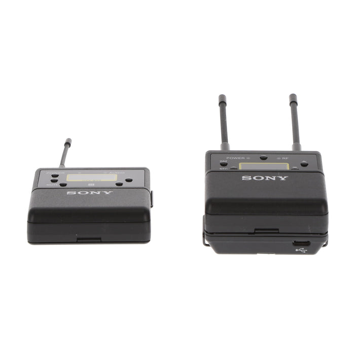 【中古品】SONY UWP-D21 B帯アナログワイヤレスマイクロホンパッケージ(ボディーパックトランスミッター/ポータブルチューナー)