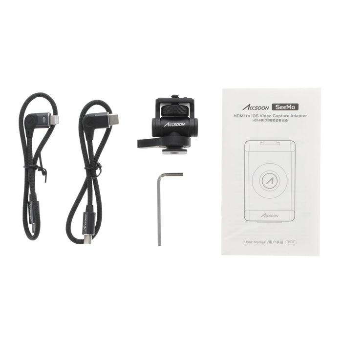 【中古品】Accsoon UIT02(Black) SeeMo(ブラック)