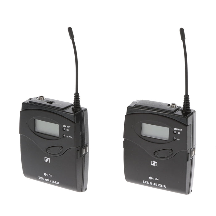 【中古品】SENNHEISER EW 112P G4-JB エボリューションワイヤレスシステム G4 100 Series ポータブルラベリアセット（ME 2-II付属）