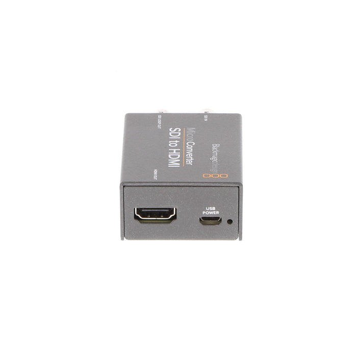 【中古品】BlackmagicDesign CONVCMIC/SH/WPSU Micro Converter SDI to HDMI wPSU(パワーサプライ付属)