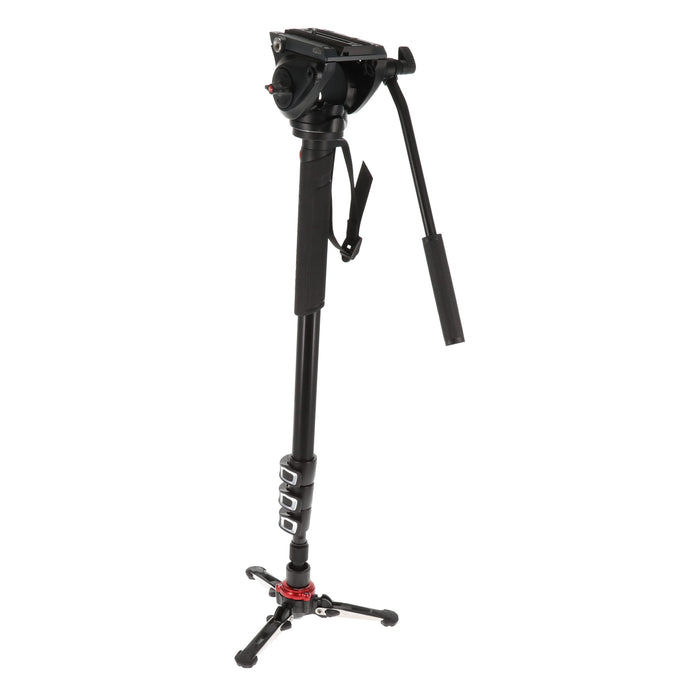 【中古品】Manfrotto MVMXPRO500 XPRO フルード ビデオ一脚 フルード雲台付