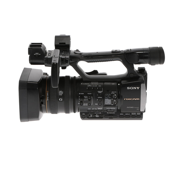 【通電しません】破損品、SONY NX-3、ジャンク 中古品】SONY HXR-NX3 NXCAMカムコーダー - 業務用撮影・映像