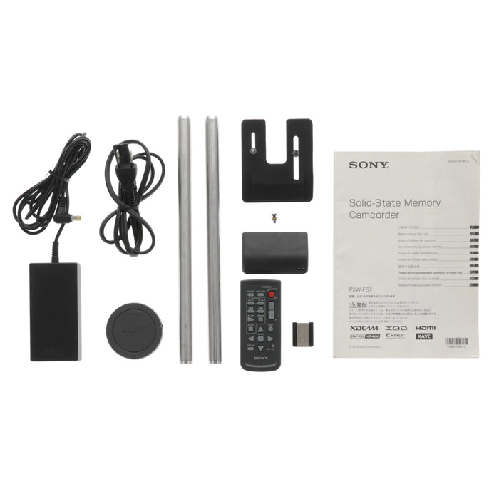 【セール】【中古品】SONY PXW-FS7 ＋ XDCA-FS7 ＋ VCT-FS7 XDCAMメモリーカムコーダー(拡張ユニット/ライトウェイトロッドサポート付属)