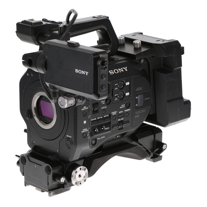 【セール】【中古品】SONY PXW-FS7 ＋ XDCA-FS7 ＋ VCT-FS7 XDCAMメモリーカムコーダー(拡張ユニット/ライトウェイトロッドサポート付属)