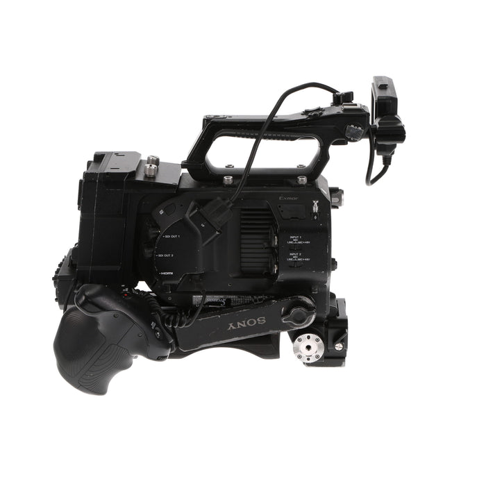 【セール】【中古品】SONY PXW-FS7 ＋ XDCA-FS7 ＋ VCT-FS7 XDCAMメモリーカムコーダー(拡張ユニット/ライトウェイトロッドサポート付属)