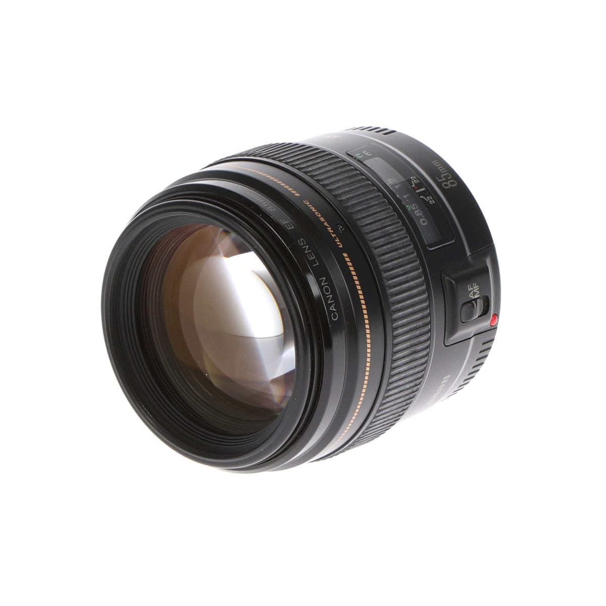 中古品】Canon EF8518U 中望遠単焦点レンズ EF85mm F1.8 USM