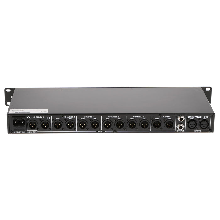 【中古品】DRAWMER DA6 ディストリビューション・アンプ