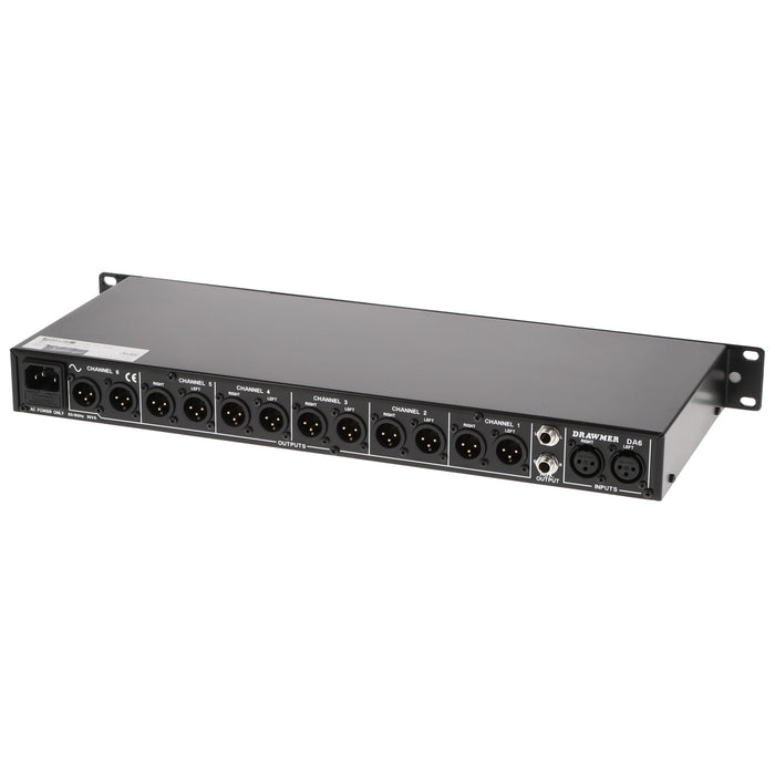 【中古品】DRAWMER DA6 ディストリビューション・アンプ