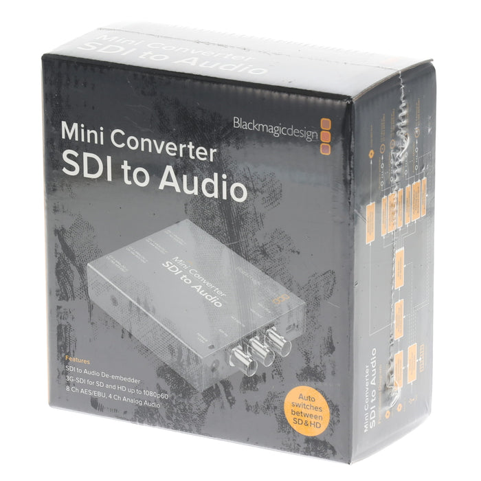 【中古品】BlackmagicDesign CONVMCSAUD Mini Converter SDI to Audio
