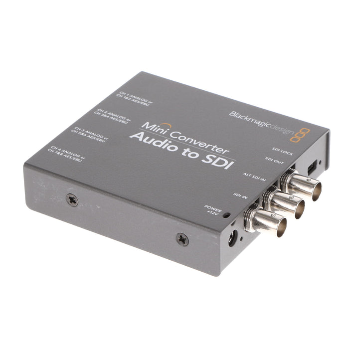 【中古品】BlackmagicDesign CONVMCAUDS2 Mini Converter Audio to SDI 2