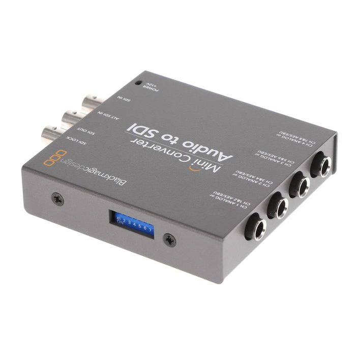 【中古品】BlackmagicDesign CONVMCAUDS2 Mini Converter Audio to SDI 2