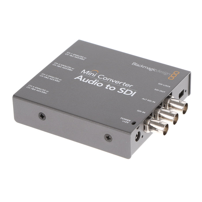 【中古品】BlackmagicDesign CONVMCAUDS2 Mini Converter Audio to SDI 2