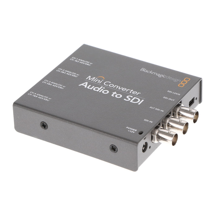 【中古品】BlackmagicDesign CONVMCAUDS2 Mini Converter Audio to SDI 2