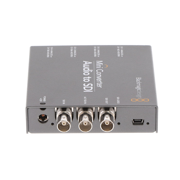 【中古品】BlackmagicDesign CONVMCAUDS2 Mini Converter Audio to SDI 2