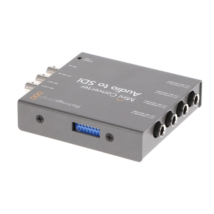 【中古品】BlackmagicDesign CONVMCAUDS2 Mini Converter Audio to SDI 2