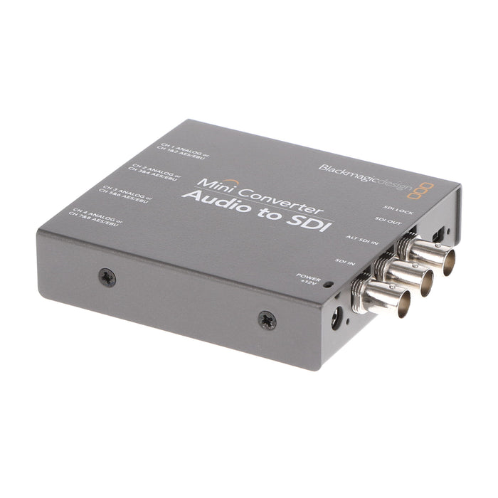 【中古品】BlackmagicDesign CONVMCAUDS2 Mini Converter Audio to SDI 2