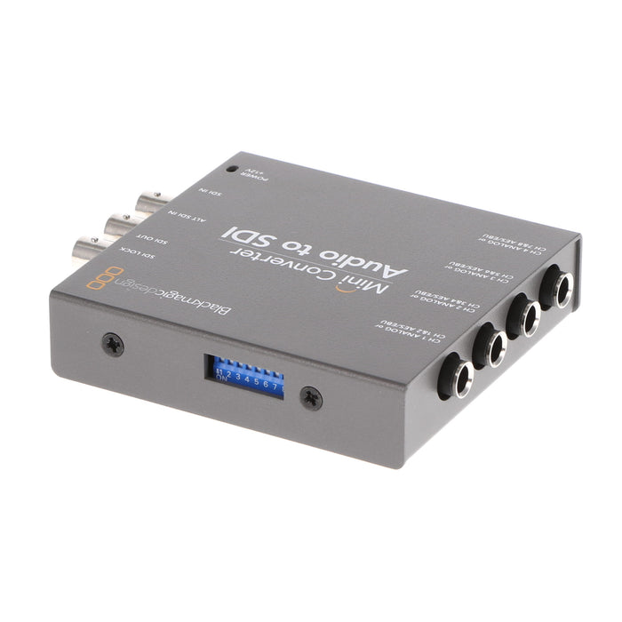 【中古品】BlackmagicDesign CONVMCAUDS2 Mini Converter Audio to SDI 2