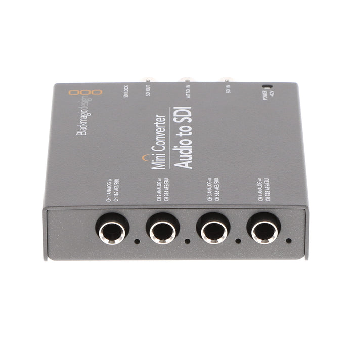 【中古品】BlackmagicDesign CONVMCAUDS2 Mini Converter Audio to SDI 2