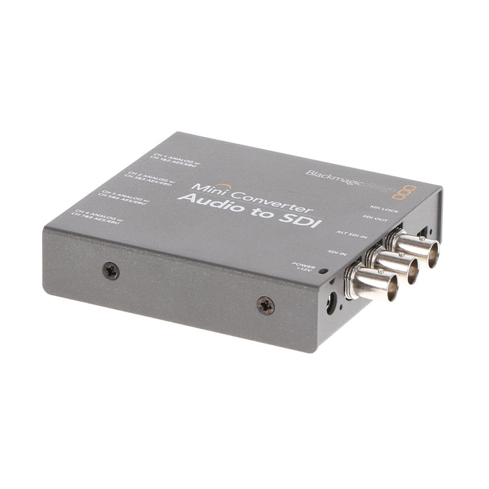 【中古品】BlackmagicDesign CONVMCAUDS2 Mini Converter Audio to SDI 2