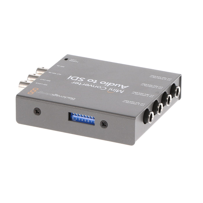 【中古品】BlackmagicDesign CONVMCAUDS2 Mini Converter Audio to SDI 2