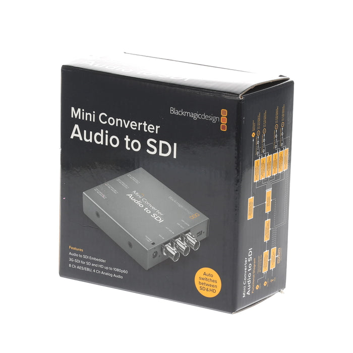 【中古品】BlackmagicDesign CONVMCAUDS2 Mini Converter Audio to SDI 2