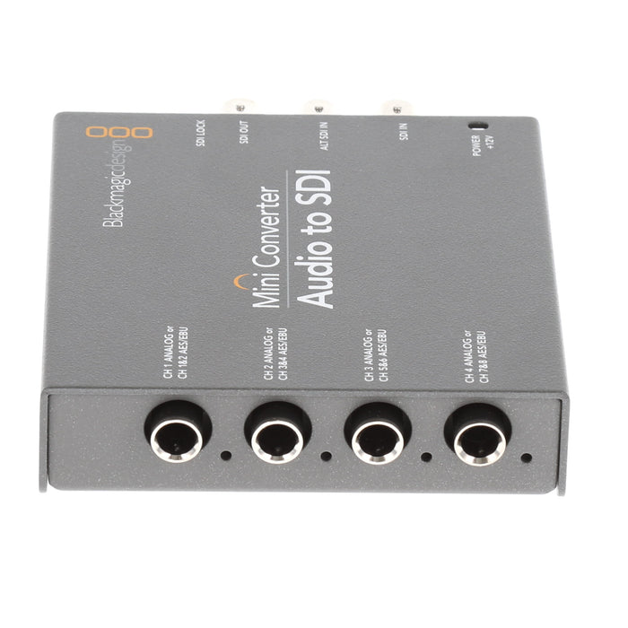 【中古品】BlackmagicDesign CONVMCAUDS2 Mini Converter Audio to SDI 2