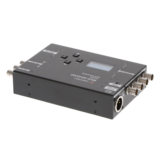 【中古品】VIDEOTRON MUX-30HD/SD 3G対応オーディオリマッピング機能付き音声マルチプレクサー