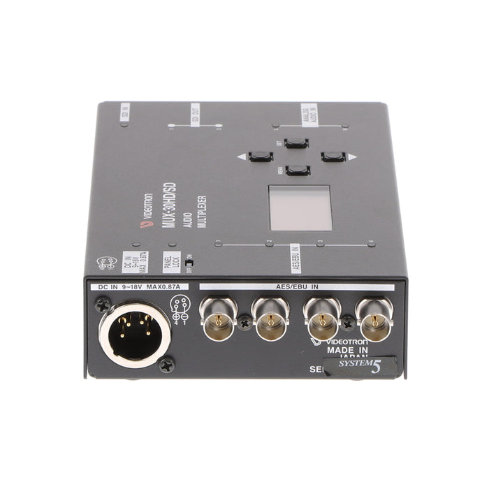 【中古品】VIDEOTRON MUX-30HD/SD 3G対応オーディオリマッピング機能付き音声マルチプレクサー