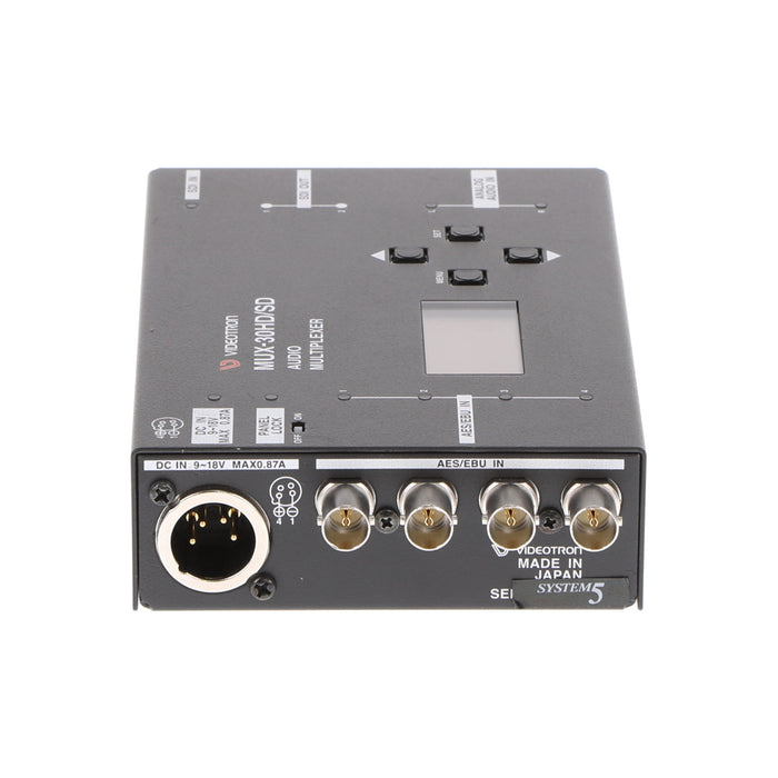 【中古品】VIDEOTRON MUX-30HD/SD 3G対応オーディオリマッピング機能付き音声マルチプレクサー