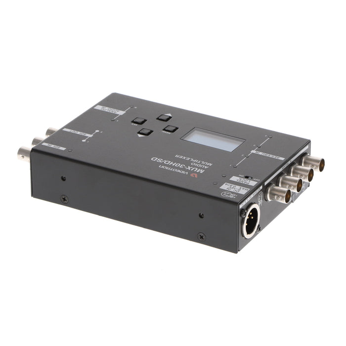 【中古品】VIDEOTRON MUX-30HD/SD 3G対応オーディオリマッピング機能付き音声マルチプレクサー