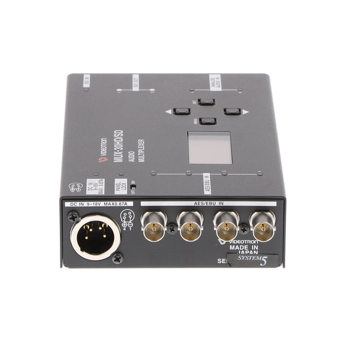 【中古品】VIDEOTRON MUX-30HD/SD 3G対応オーディオリマッピング機能付き音声マルチプレクサー