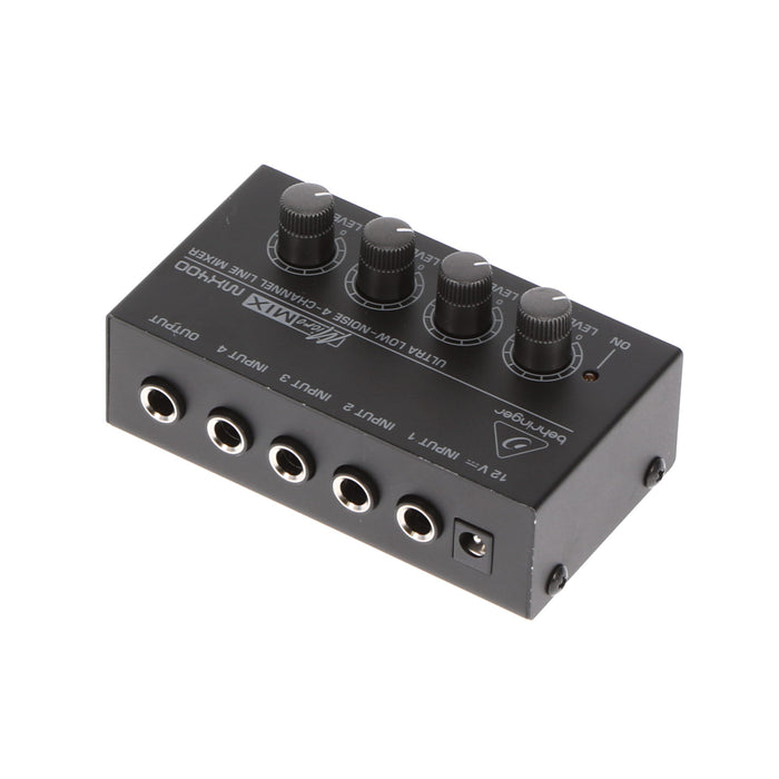 【中古品】Behringer MX400 4チャンネルラインミキサー