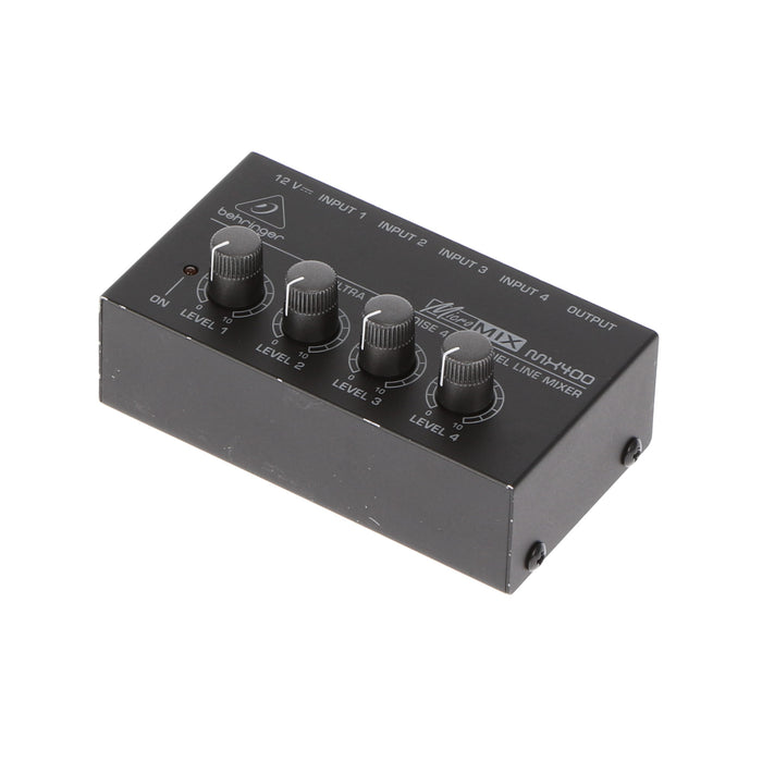 【中古品】Behringer MX400 4チャンネルラインミキサー