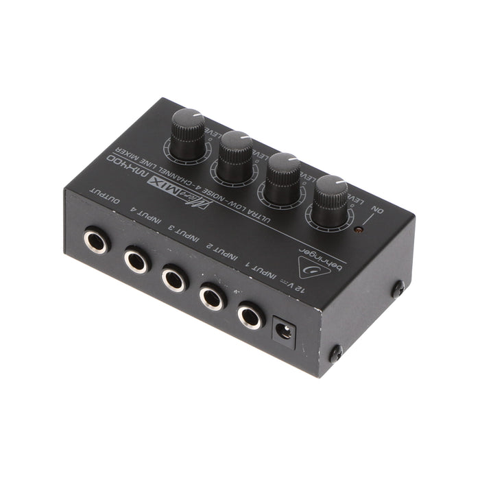 【中古品】Behringer MX400 4チャンネルラインミキサー