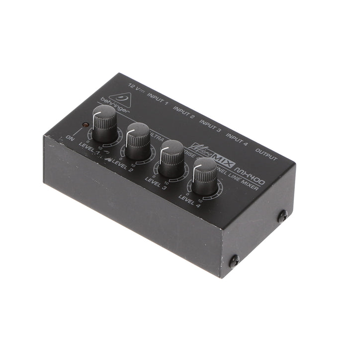 【中古品】Behringer MX400 4チャンネルラインミキサー